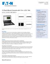 1U Rack-Mount Console with 19 in. LCD, TAA MODEL NUMBER: B021-000-19-1