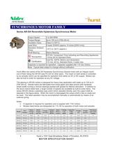 AR-DA Geared Hysteresis Synchronous Motor - 1