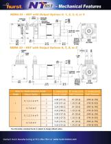 HST23 12-48 Vdc Brushless DC Motor Catalog - 2