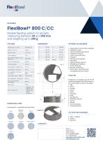 FlexiBowl® 800 C/CC-2
