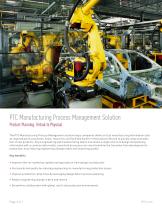 Download Our PTC Manufacturing Process Management Brochure › - 2