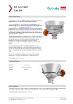 Work Standard - BAV-1