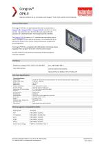 Work Standard - Congrav OP6-E-1