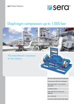 Diaphragm compressors up to 1000 bar - 1