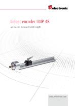 Linear encoder LMP 48 up to 3 m measurement length - 1
