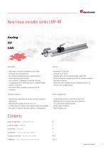 Linear encoder LMP 48 up to 3 m measurement length - 3