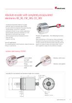 Product Information 36 mm Model Rotary encoder with encapsulated electronics - 3