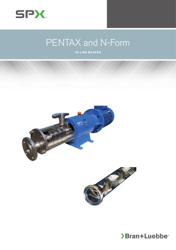 PENTAX and N-Form In-line Mixers