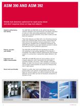 ASM 390 AND ASM 392 - Mobile leak detectors optimized for rapid pump down and short response times on large test objects. - 2