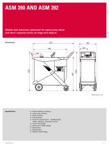 ASM 390 AND ASM 392 - Mobile leak detectors optimized for rapid pump down and short response times on large test objects. - 4