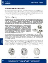 Brass, Ground and Precision Spur Gears-4