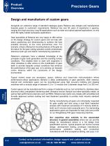 Brass, Ground and Precision Spur Gears-6