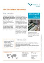 Small automation for polymers – Teijin Aramid-2