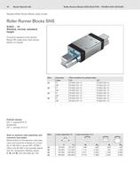 Roller Rail Systems (Additional roller runner blocks SNS R1822, SLS R1823, FXS R1854) - 10