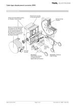 Draw-wire displacement converter SWG - 5