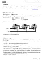 Magnetostrictive displacement transducer MPK manual - 5