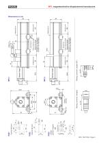 Magnetostrictive displacement transducer MPL - 3