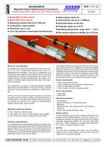 Magnetostrictive displacement transducer MSD - 1