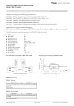 Rotary encoder TBN37 - 4