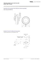 Rotary encoder TBN37 - 8