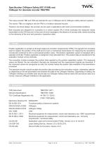 Rotary encoder TBN58/C3 manual - 5