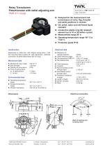 Rotary transducer PMR411 - 1