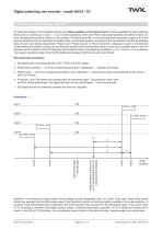 Switching cam encoder NOCE /S3- SIL2/ SSI Interface - 8