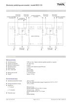 Switching cam encoder NOCI79/S3 SIL2 - 3