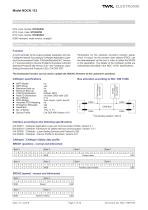 Switching cam encoder NOCN/S3 SIL2/PLd - 7