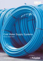 Cold Water Supply Systems www.polypipe.com Product Guide 2019 - 1