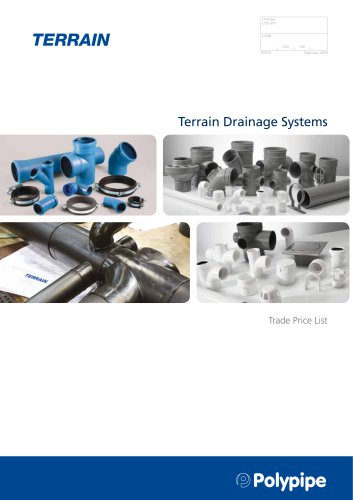 Terrain Drainage Systems