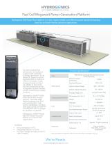 2014 Fuel Cell Megawatt Power Generation Platform - 1