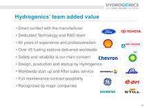 Hydrogenics Selected References - 20