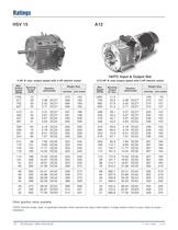 Hydrostatic Speed Variator Catalog - 12