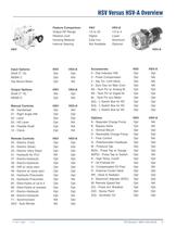 Hydrostatic Speed Variator Catalog - 7