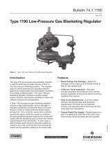 1190 Low Pressure Gas Blanketing Regulator - 1