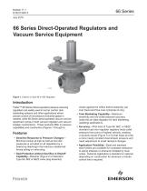 66 Series Direct-Operated Regulators and Vacuum Service Equipment - 1