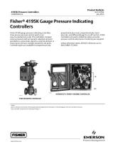 Fisher 4195K Gauge Pressure Indicating Controllers - 1