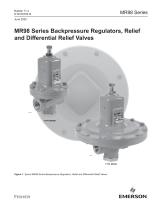 MR98 Series Backpressure Regulators, Relief and Differential Relief Valve