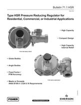 Type HSR Pressure Regulators - 1