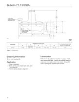 Y600A Series Pressure Reducing Regulators - 10