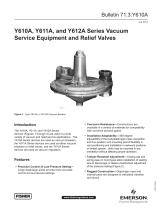 Y610A, Y611A and Y612A Series Vacuum Service Equipment and Relief Valves - 1