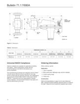 Y690A Series Pressure Reducing Regulators - 10