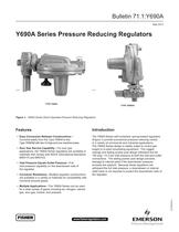 Y690A Series Pressure Reducing Regulators - 1