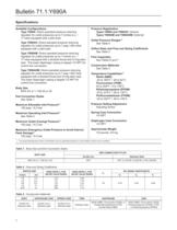 Y690A Series Pressure Reducing Regulators - 2