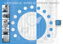 NANO - variable speed drive, for 1PH grid and 3PH motors, up to 2.2kw