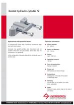 Special Cylinders · Guided Hydraulic Cylinder FZ - 2