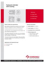 Special Cylinders · Hydraulic Cylinder with Cooling - 2