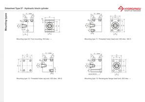 Type 57 · Hydraulic block cylinder - 3