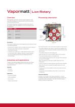 Vapormatt Lion Rotary Machine Technical Brochure (BL-214-B)-2